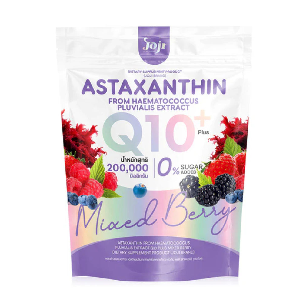 Joji Astaxanthin Q10 Mixed Berry Dietary Supplement – Antioxidant & Energy Support