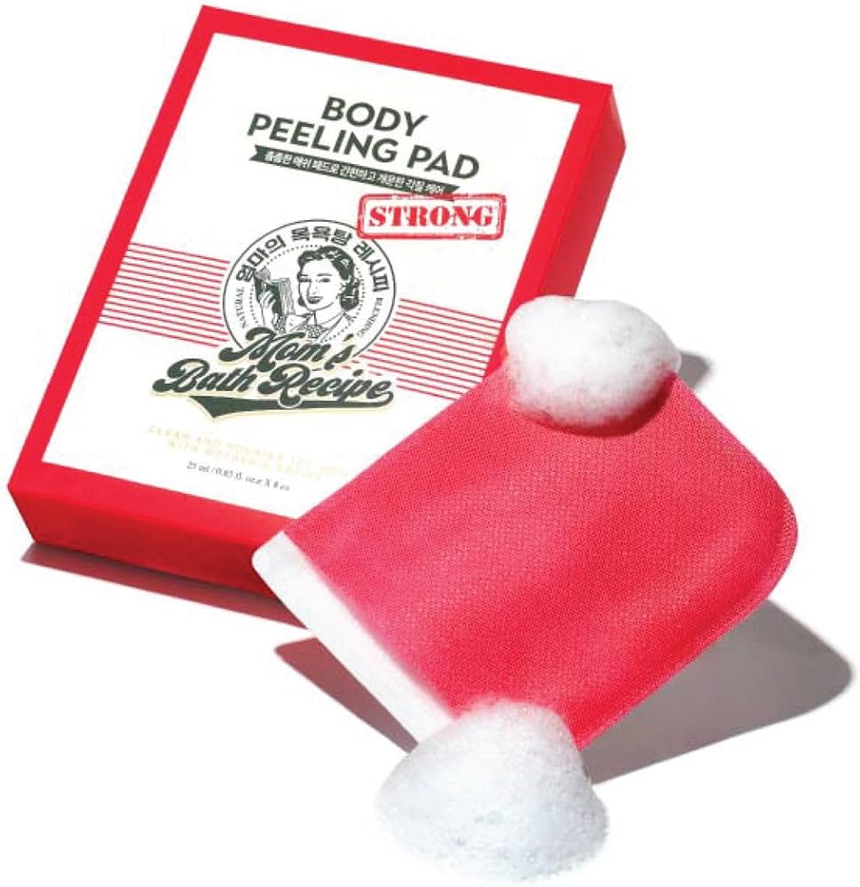 Mom's Bath Recipe Body Peeling Pad Strong