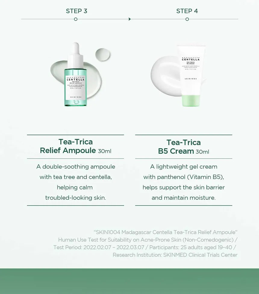 SKIN1004 - Madagascar Centella Tea-Trica Travel Kit