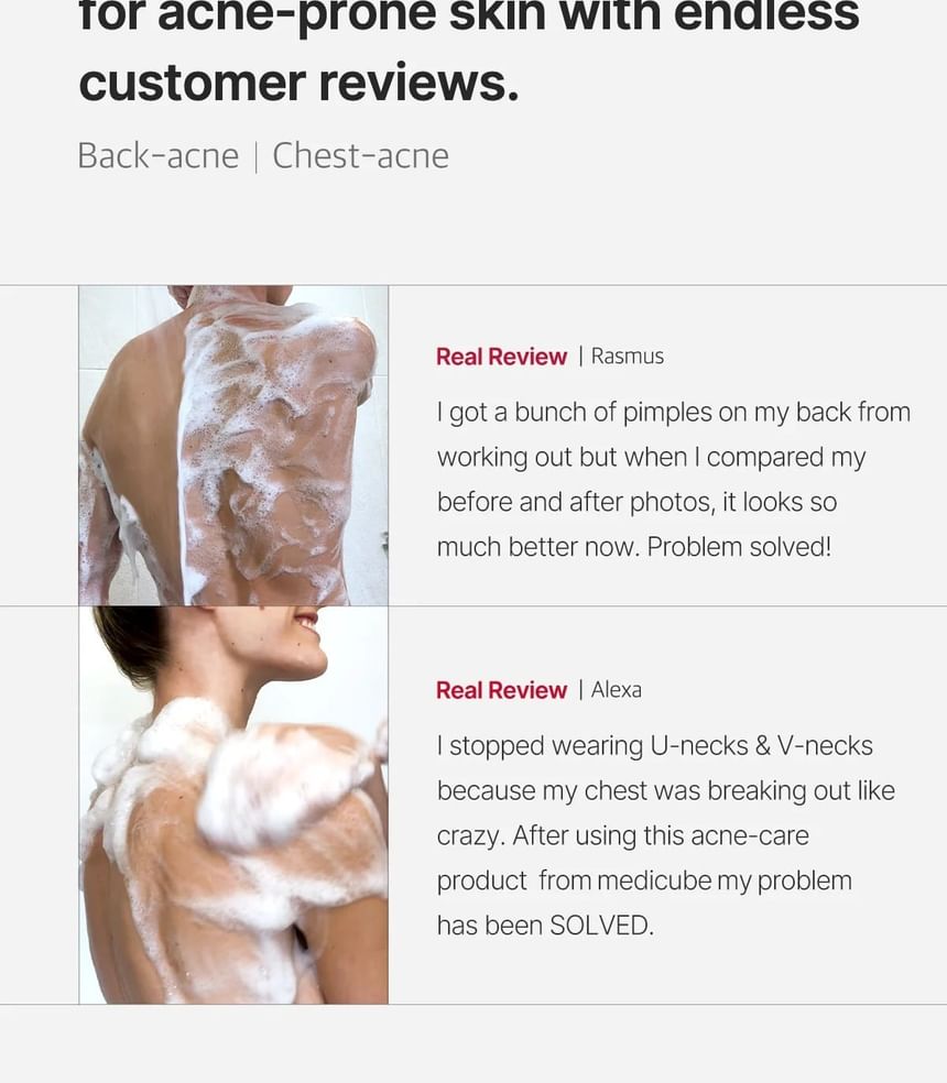 medicube - Red Acne Body Wash