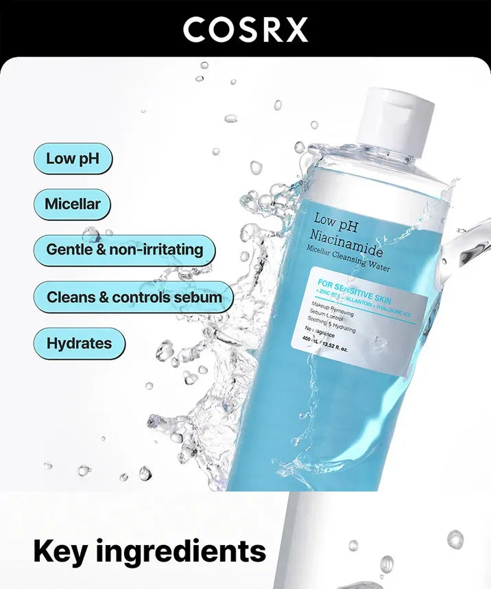 COSRX - Low pH Niacinamide Micellar Cleansing Water 100ml