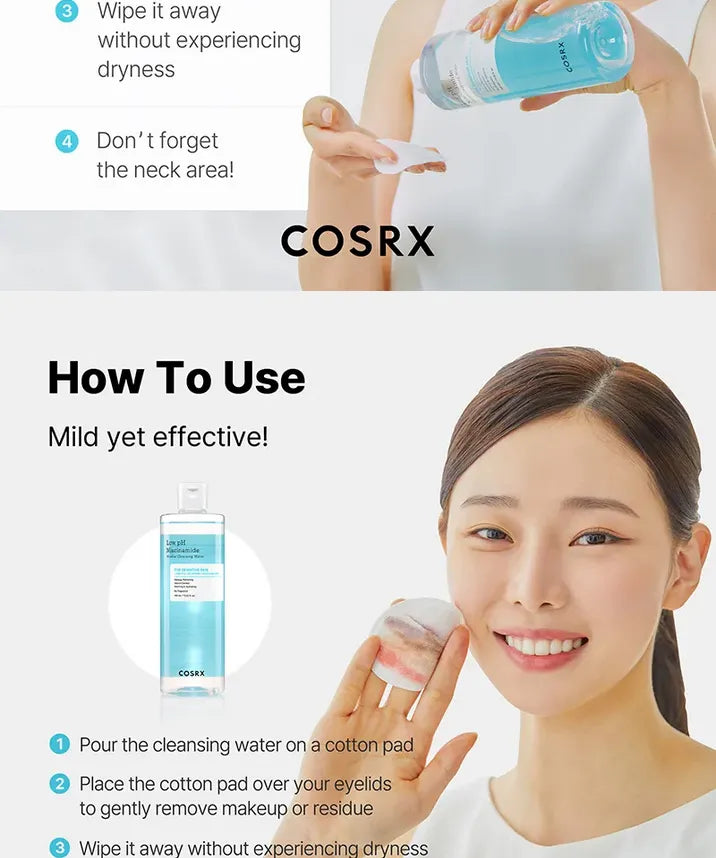 COSRX - Low pH Niacinamide Micellar Cleansing Water 100ml