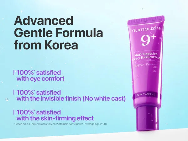 numbuzin - No.9 NAD Peptides Dewy Sun Essence