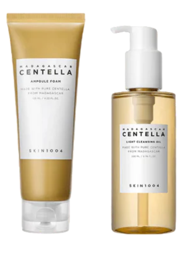 Skin1004 Madagascar Centella Double Cleansing Duo Set 125Ml + 200Ml