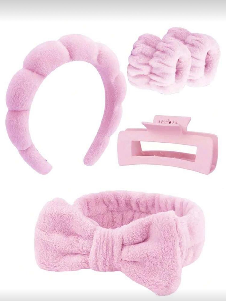 5pcs microfiber spa set