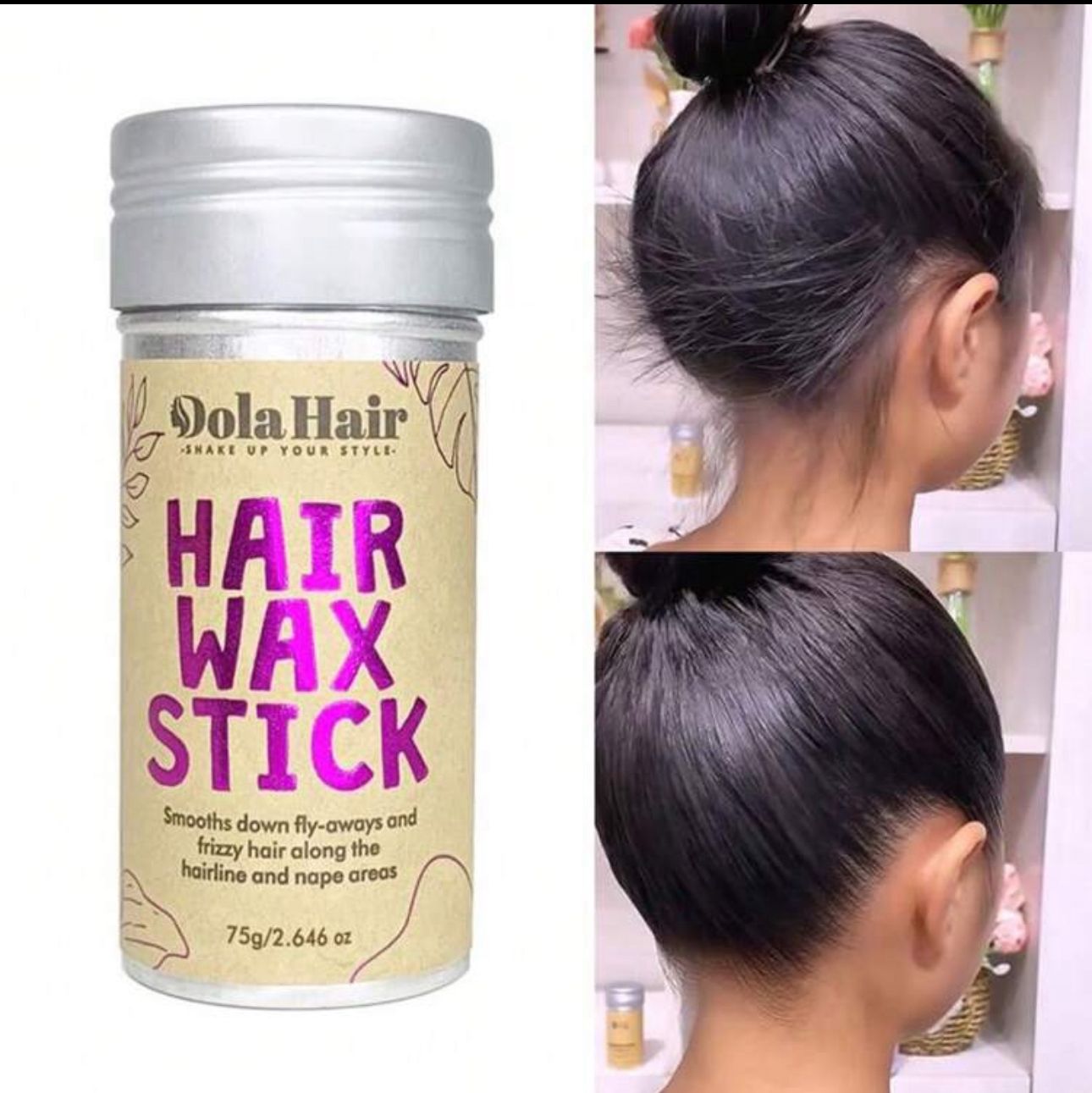 Hair styling wax stick 75g