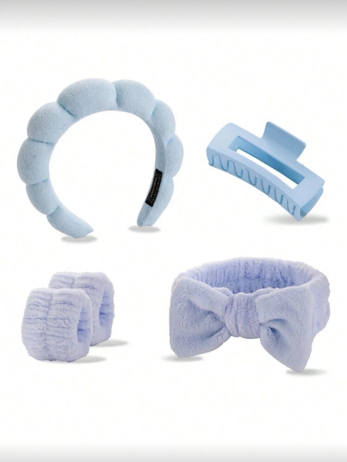 5pcs microfiber spa set