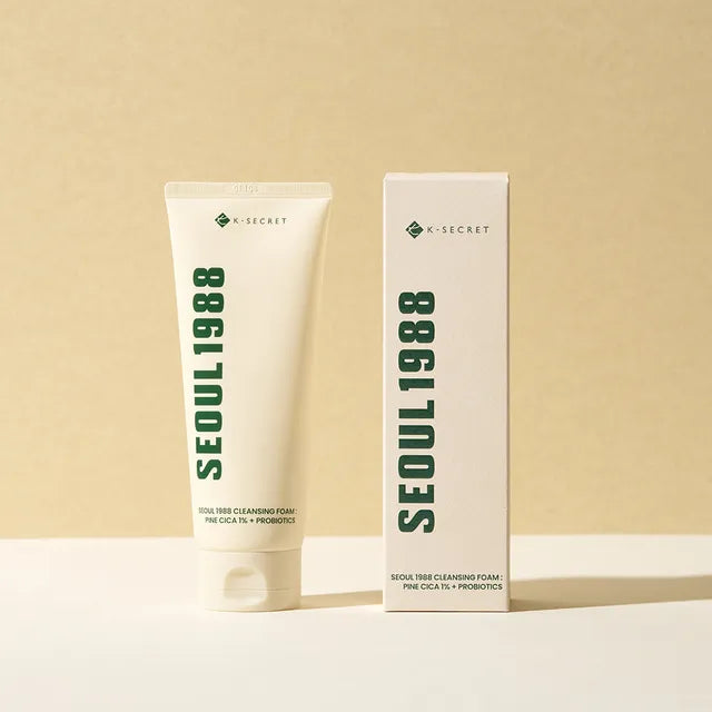 KSECRET - SEOUL 1988 Cleansing Foam : Pine Cica 1% + Probiotics 150ml